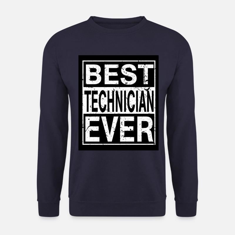 Technicien Meilleur Technicien - Sweat-shirt Unisexe - marine