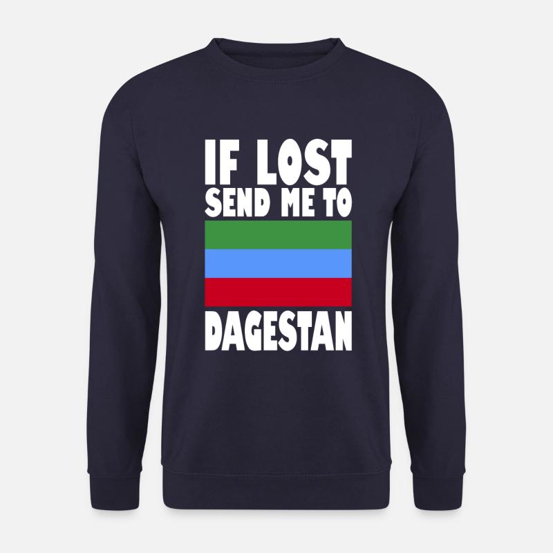 Dagestan Flagge Spruch - Unisex Pullover - Navy