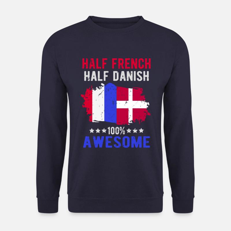 Half French Half Dane - Unisex Sweatshirt - navy