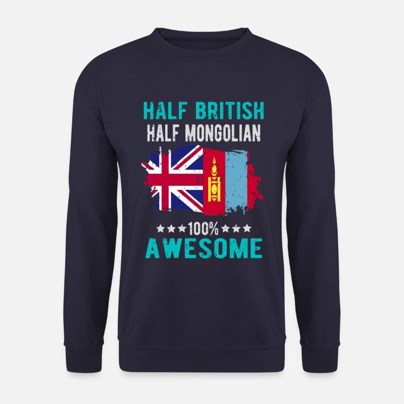 Halb Brite Halb Mongole - Unisex Pullover - Navy
