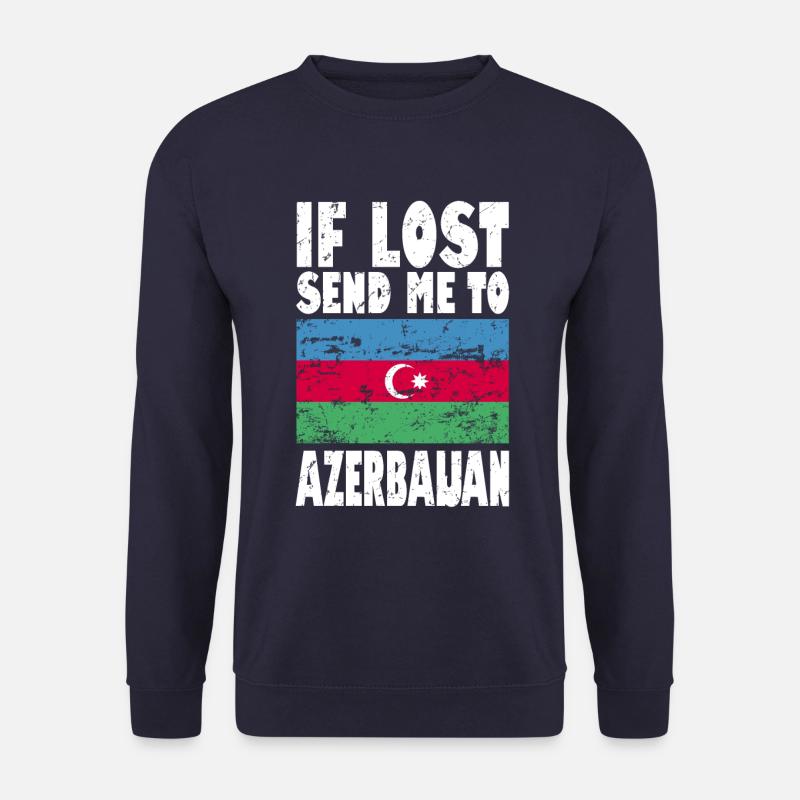 Drapeau de l’Azerbaïdjan - Sweat-shirt Unisexe - marine