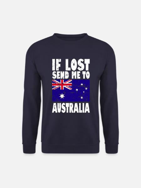 Drapeau de l’Australie - Sweat-shirt Unisexe - marine
