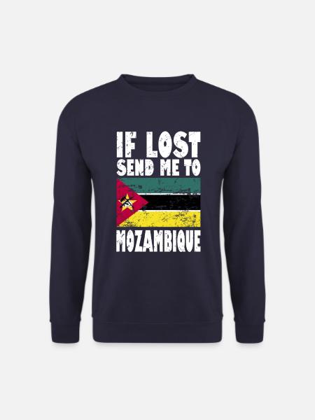 Drapeau du Mozambique - Sweat-shirt Unisexe - marine