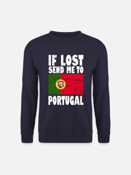 Drapeau du Portugal - Sweat-shirt Unisexe - marine