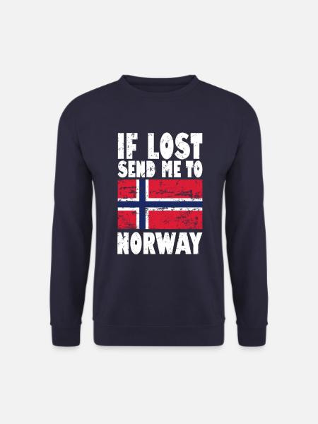 Drapeau de la Norvège - Sweat-shirt Unisexe - marine