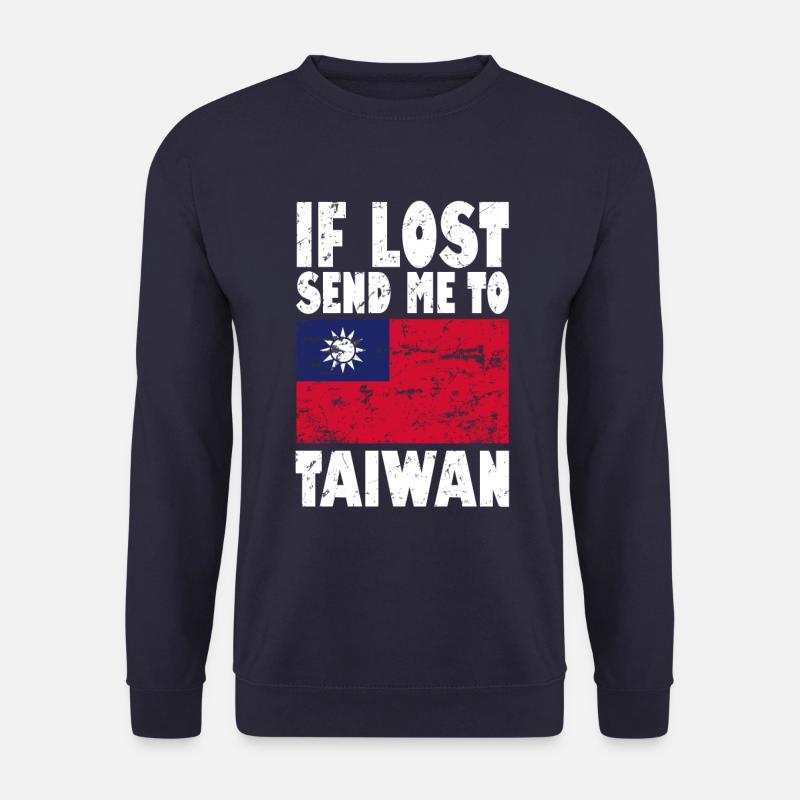 Drapeau de Taïwan - Sweat-shirt Unisexe - marine