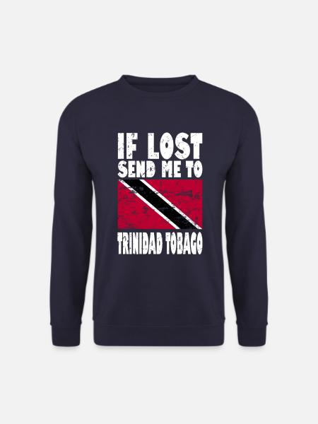 Drapeau de Trinité-et-Tobago - Sweat-shirt Unisexe - marine
