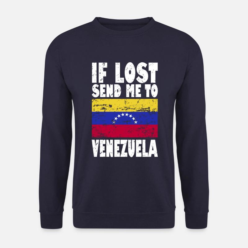Drapeau du Venezuela - Sweat-shirt Unisexe - marine