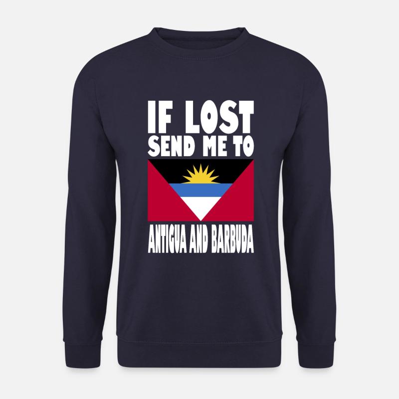 Drapeau d’Antigua-et-Barbuda - Sweat-shirt Unisexe - marine