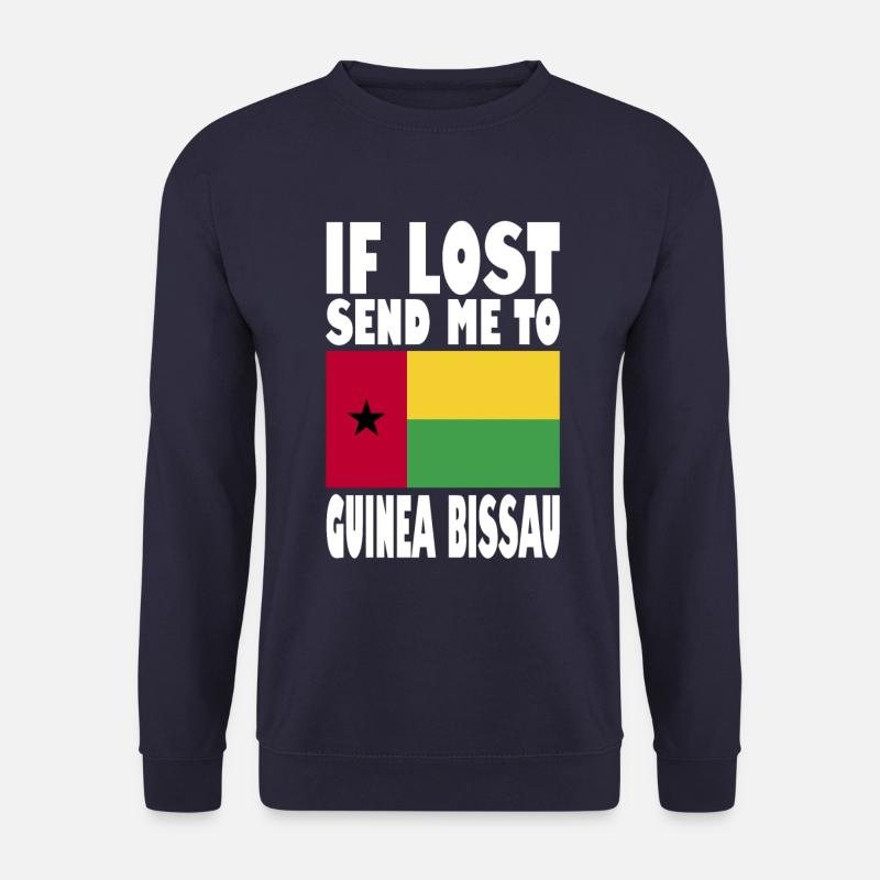 Drapeau de la Guinée-Bissau - Sweat-shirt Unisexe - marine
