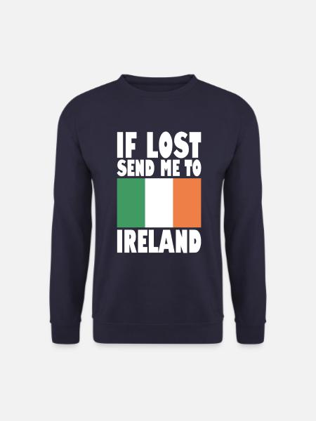Drapeau irlandais - Sweat-shirt Unisexe - marine