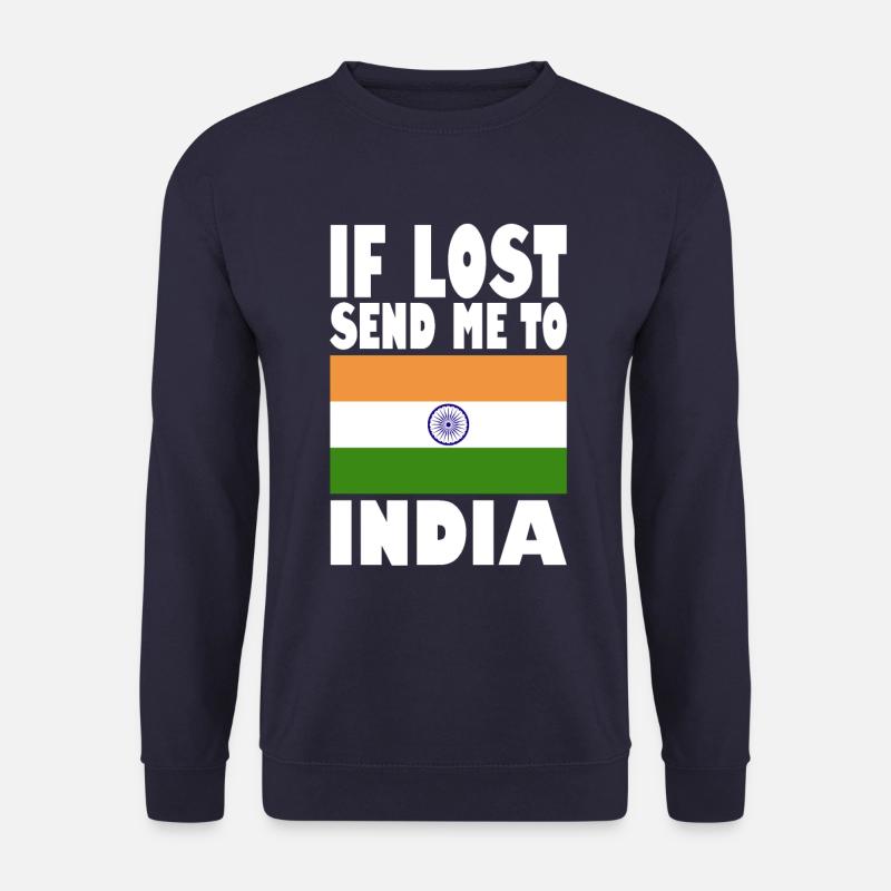 Drapeau de l’Inde - Sweat-shirt Unisexe - marine