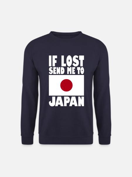 Japan Flag Saying - Unisex Sweatshirt - navy