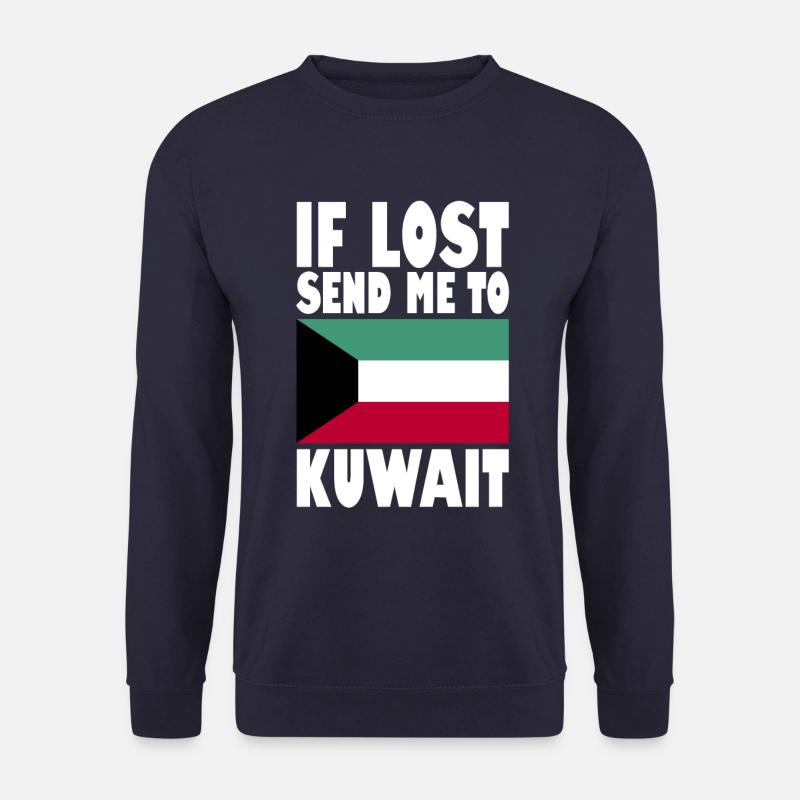 Drapeau du Koweït - Sweat-shirt Unisexe - marine