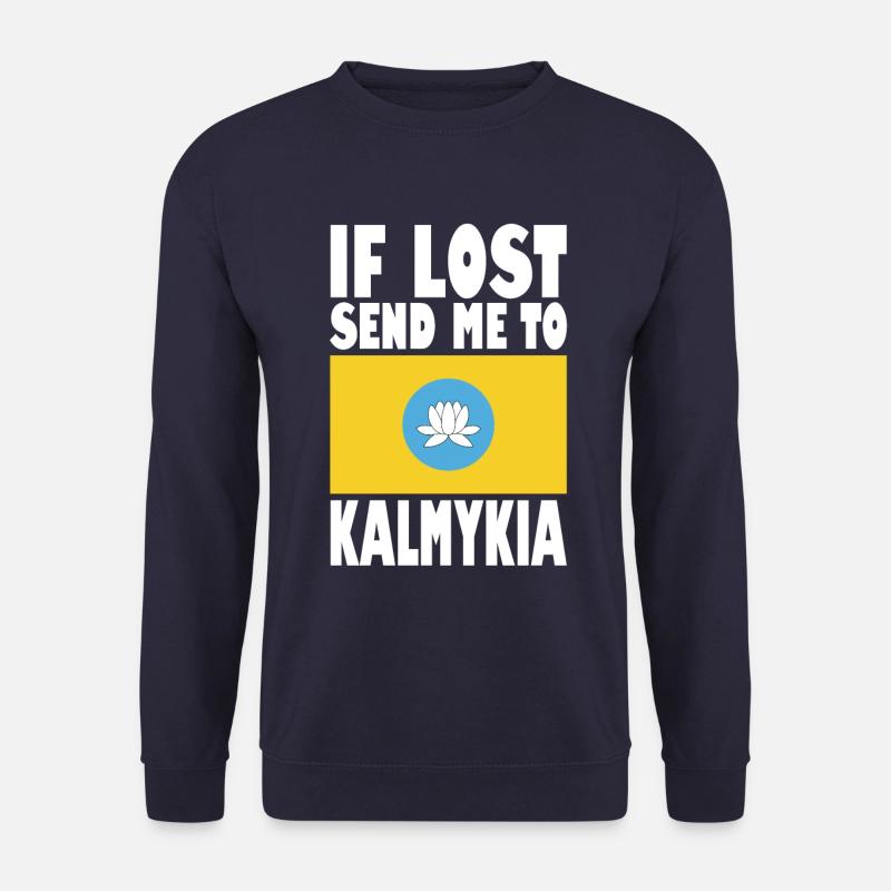 Drapeau de Kalmoukie - Sweat-shirt Unisexe - marine