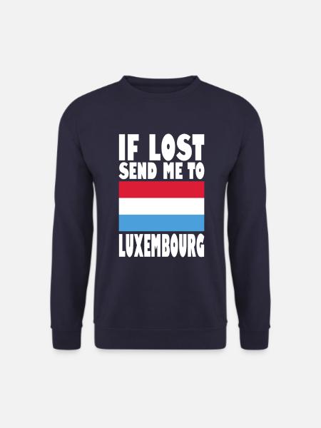 Drapeau luxembourgeois - Sweat-shirt Unisexe - marine