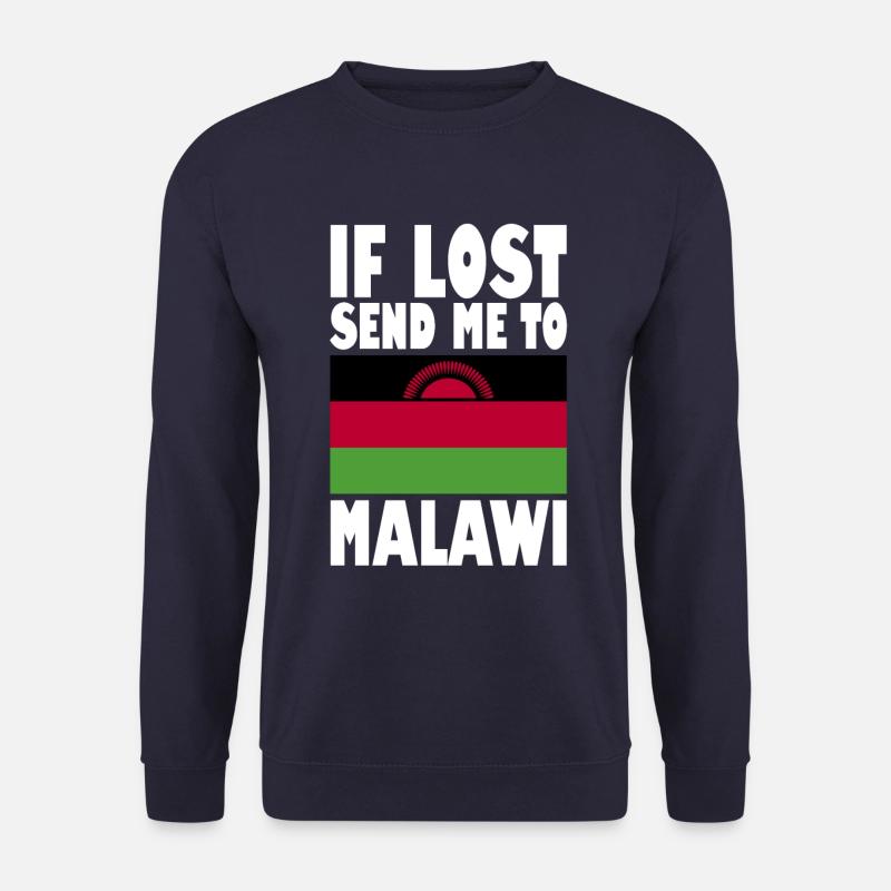 Drapeau du Malawi - Sweat-shirt Unisexe - marine