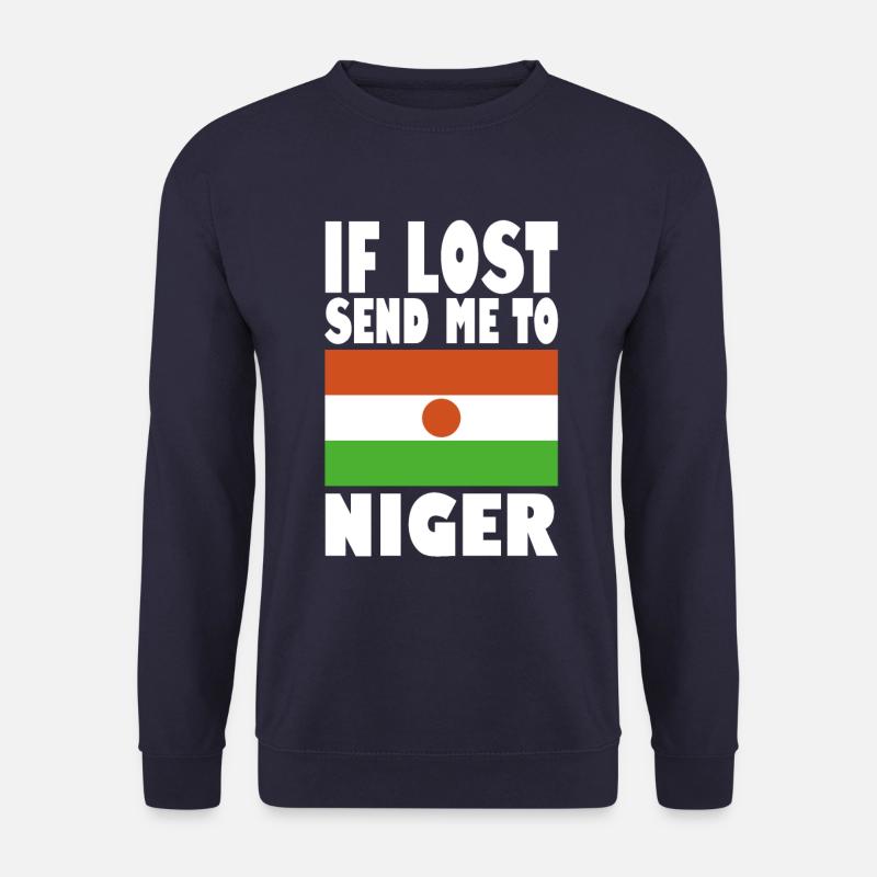 Niger Flag Saying - Unisex Sweatshirt - navy