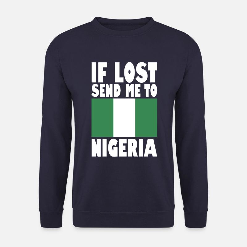 Drapeau du Nigeria - Sweat-shirt Unisexe - marine