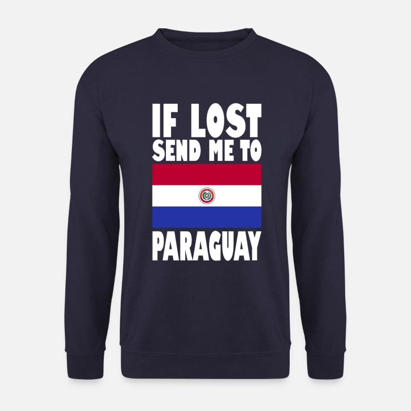 Drapeau du Paraguay - Sweat-shirt Unisexe - marine