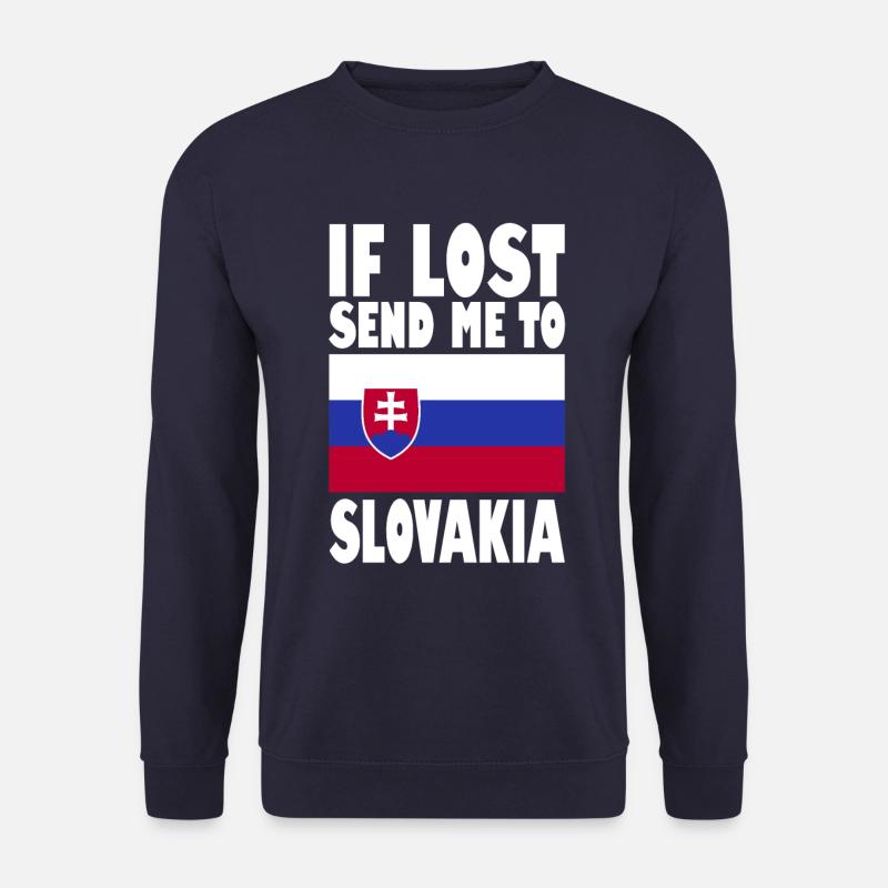 Drapeau de la Slovaquie - Sweat-shirt Unisexe - marine