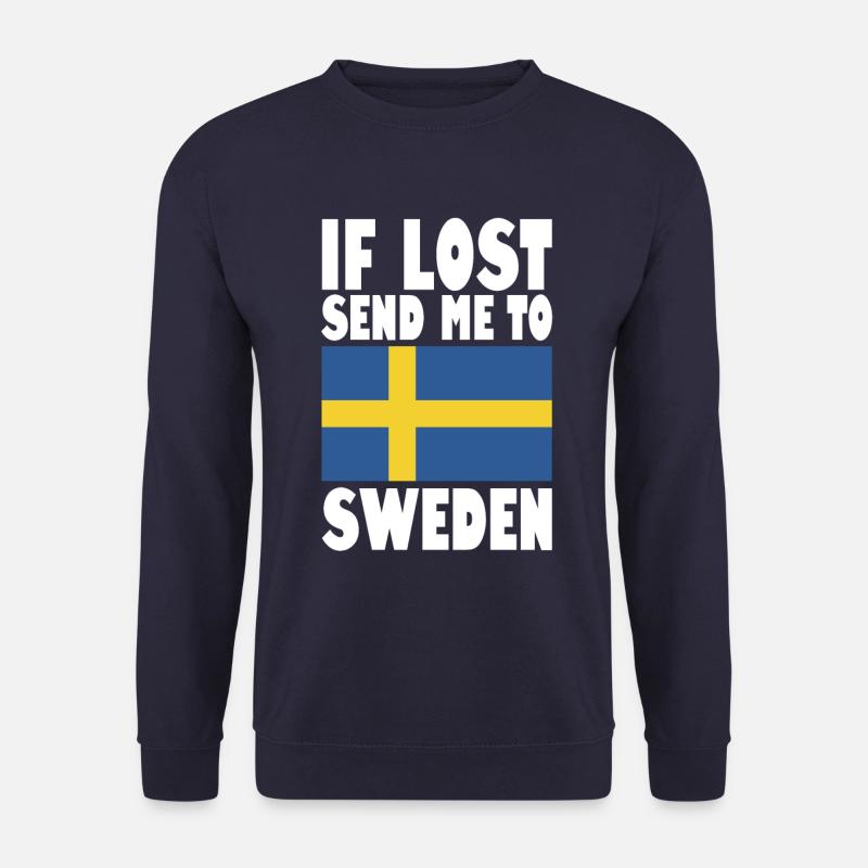 Drapeau de la Suède - Sweat-shirt Unisexe - marine