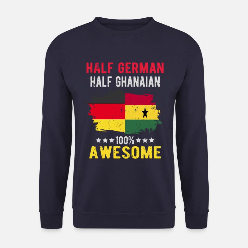 Half German Half Ghanese - Unisex Sweatshirt - navy