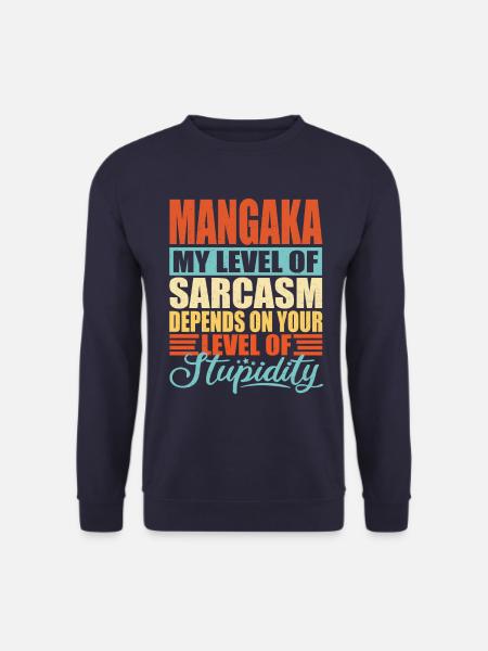 Mangaka Manga Artist - Unisex Sweatshirt - navy