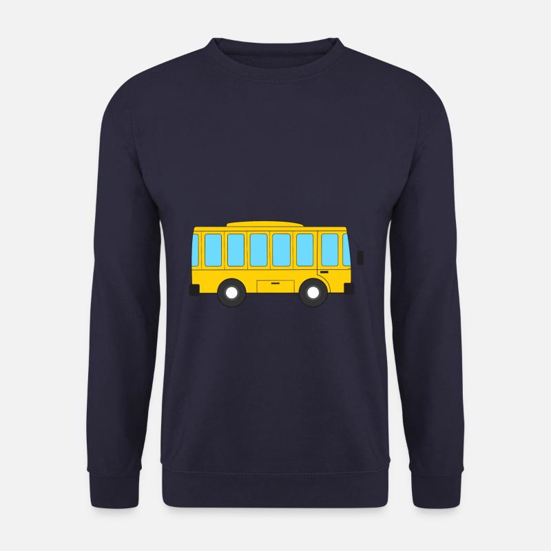 Yellow bus - Unisex Sweatshirt - navy