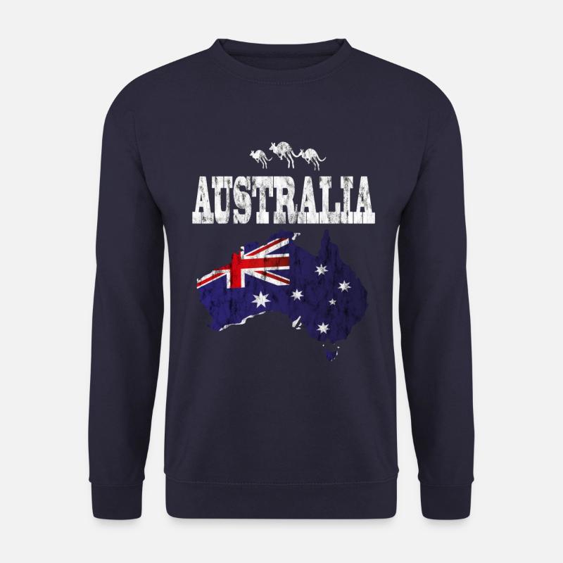 Australia - Unisex Pullover - Navy