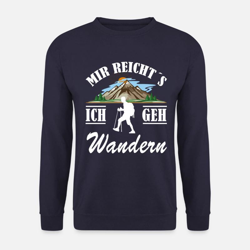 Mir reichts ich geh Wandern - Unisex Pullover - Navy