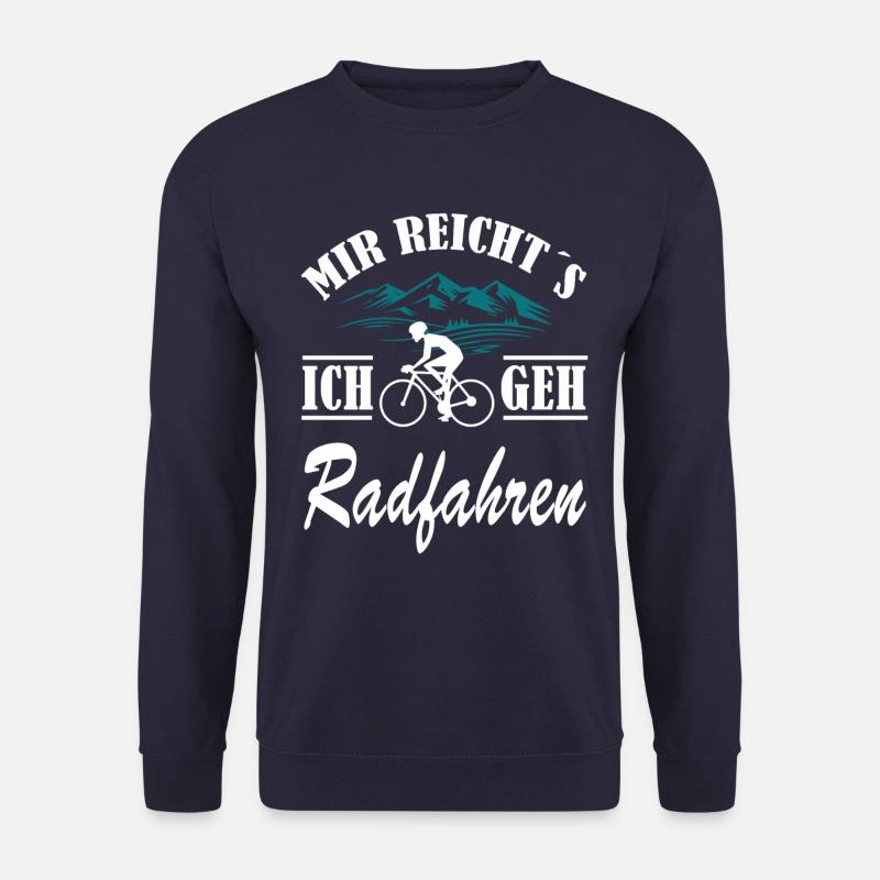 Mir reichts ich geh Radfahren - Unisex Pullover - Navy