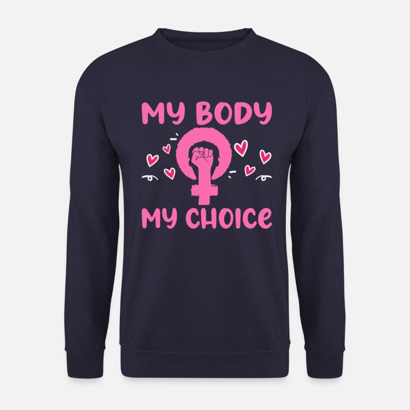 Feminismus Feministin Frauenrechte Gleichheit - Unisex Pullover - Navy