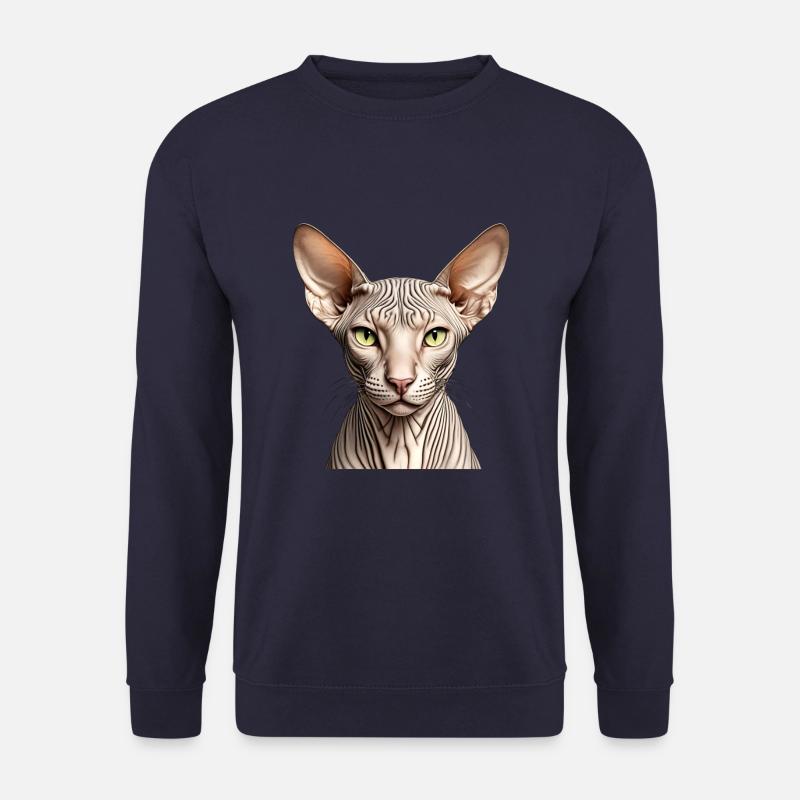 Sphynx cat - Unisex Sweatshirt - navy