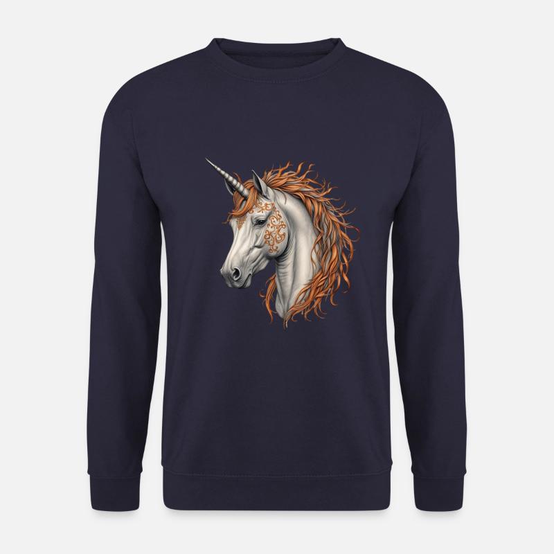 Halloween-Pferd - Unisex Pullover - Navy