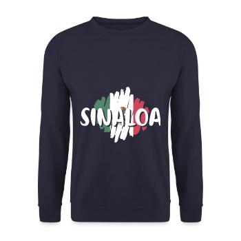 Mexican Mexico Sinaloa - Unisex Pullover - Navy - Vorne - Alina (178cm) & Michal (187cm)