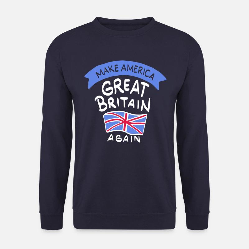 Machen Sie Amerika Großbritannien wieder Geschenk - Unisex Pullover - Navy