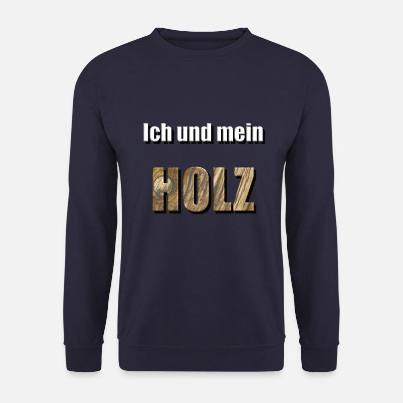 Ich und mein HOLZ - Unisex Pullover - Navy