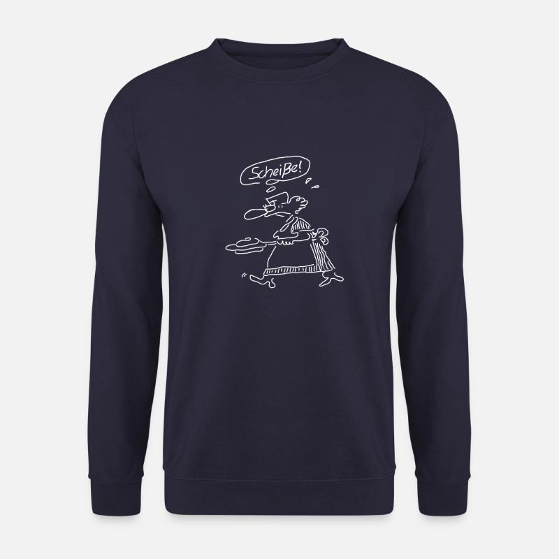 Krankenpfleger Arbeit Scheisse Lustiges Geschenk - Unisex Pullover - Navy