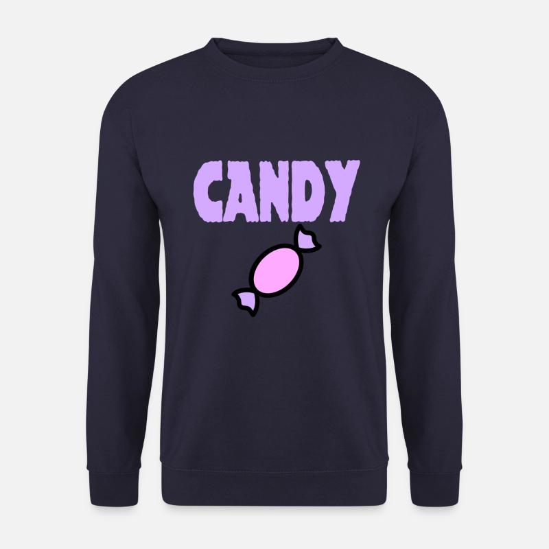candy bonbon-Süßigkeit - Unisex Pullover - Navy
