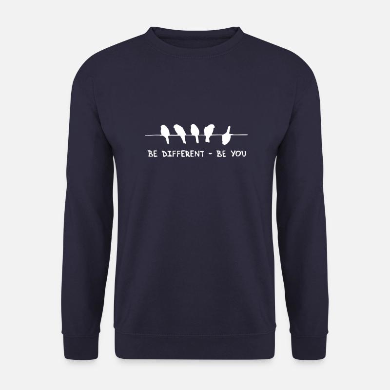 Be different Be You - Unisex Pullover - Navy