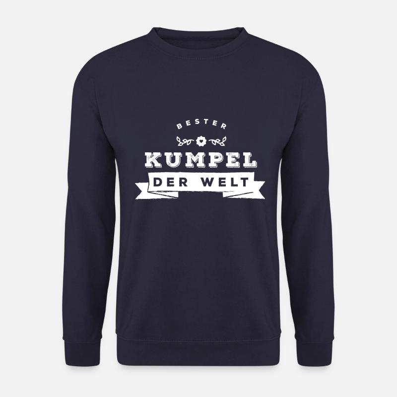 Bester Kumpel weiss - Unisex Pullover - Navy