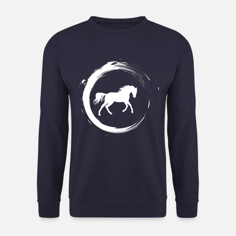 Pferd - Unisex Pullover - Navy