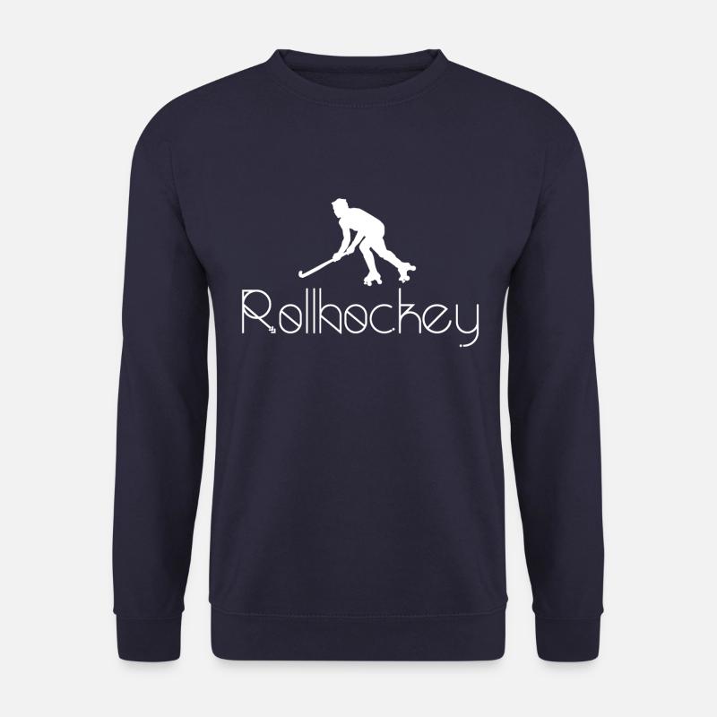 Rollhockey Spieler - Unisex Pullover - Navy