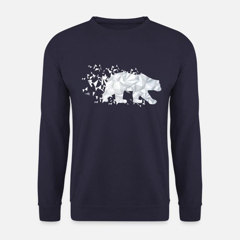 Eisbär Umwelt Klima - Unisex Pullover - Navy