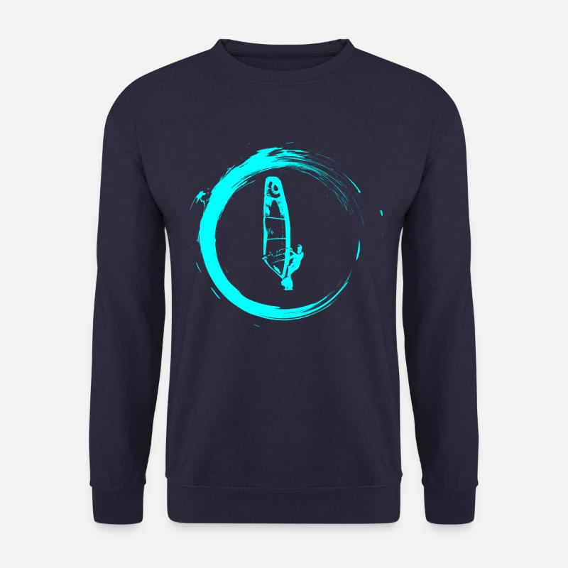 Windsurfers windsurfing - Unisex Sweatshirt - navy