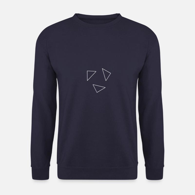 triangle - Unisex Sweatshirt - navy