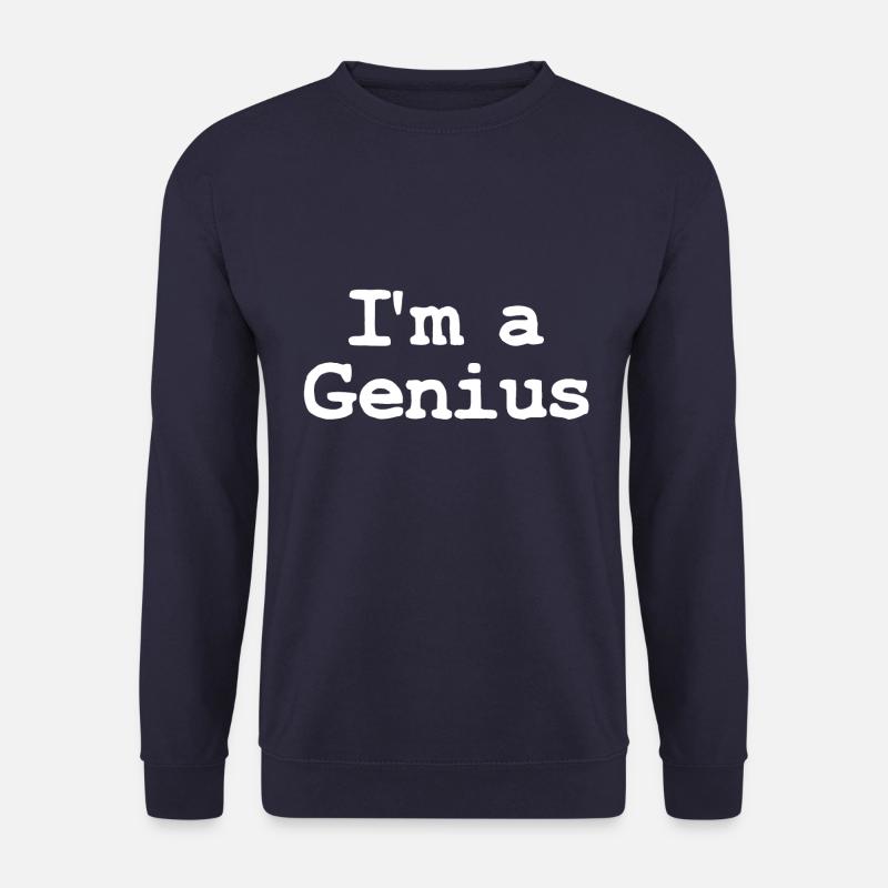 I'm a Genius - Unisex Pullover - Navy