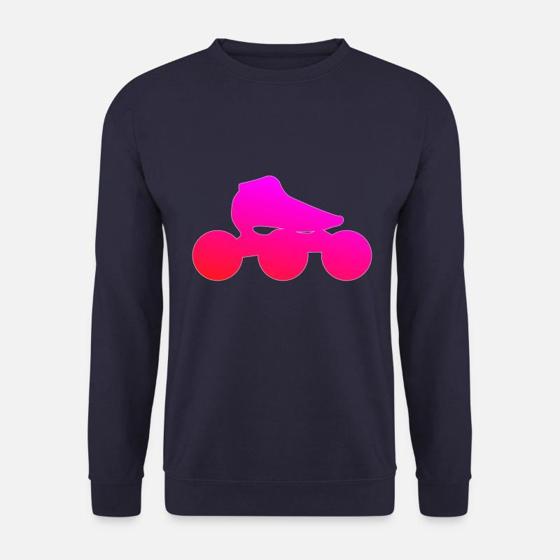 Speedskating Pink - Unisex Pullover - Navy