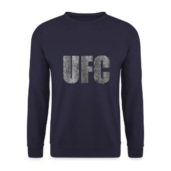 Maillot de sport de combat - Sweat-shirt Unisexe - marine - Devant - Alina (178cm) & Michal (187cm)